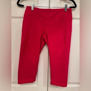 Zella hot pink capris